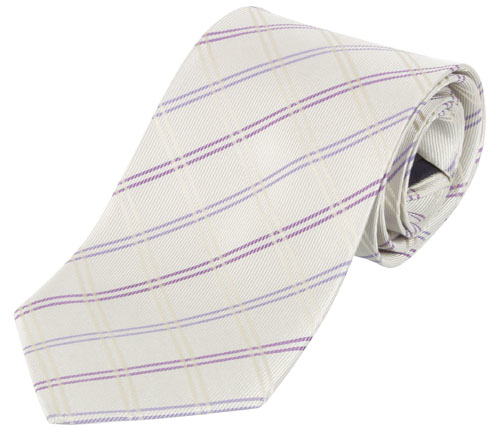 Tienamic kravata fialová