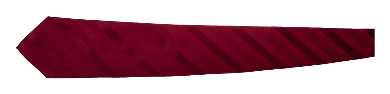 Stripes kravata bordó