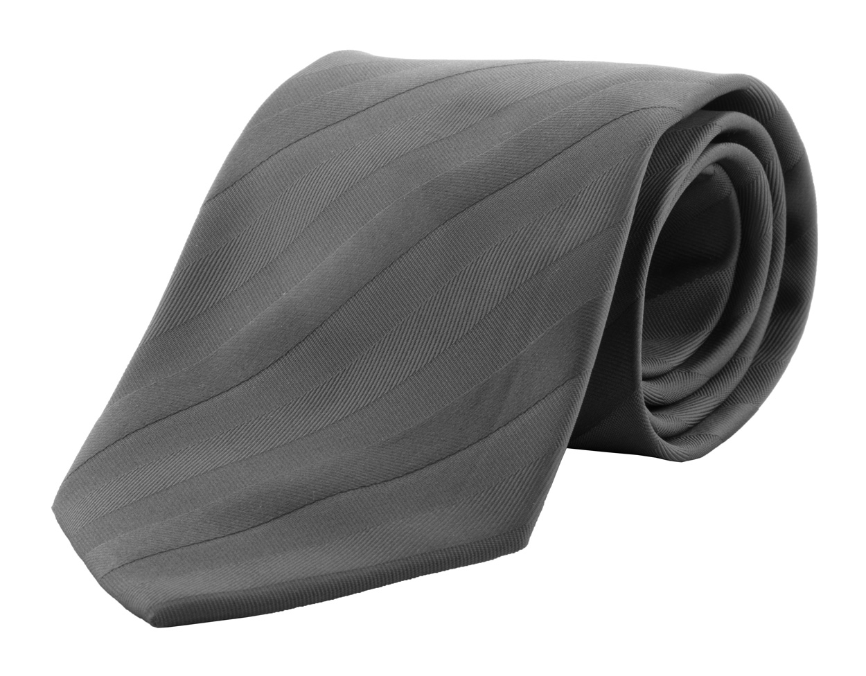 Stripes kravata tmavě šedá