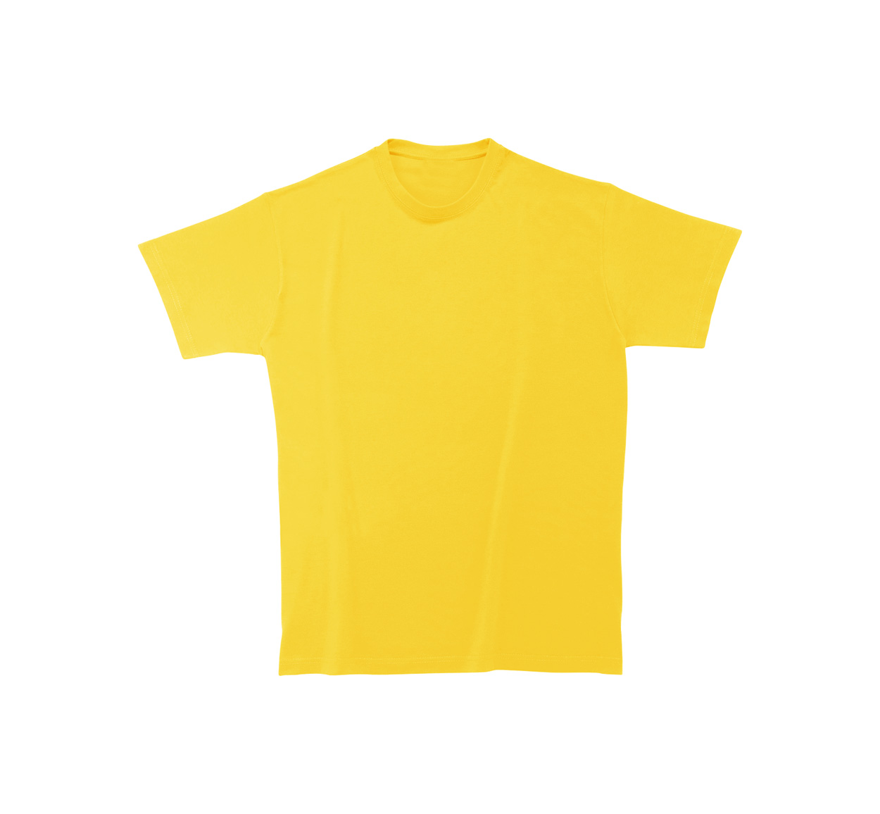 Softstyle Man tričko žlutá
