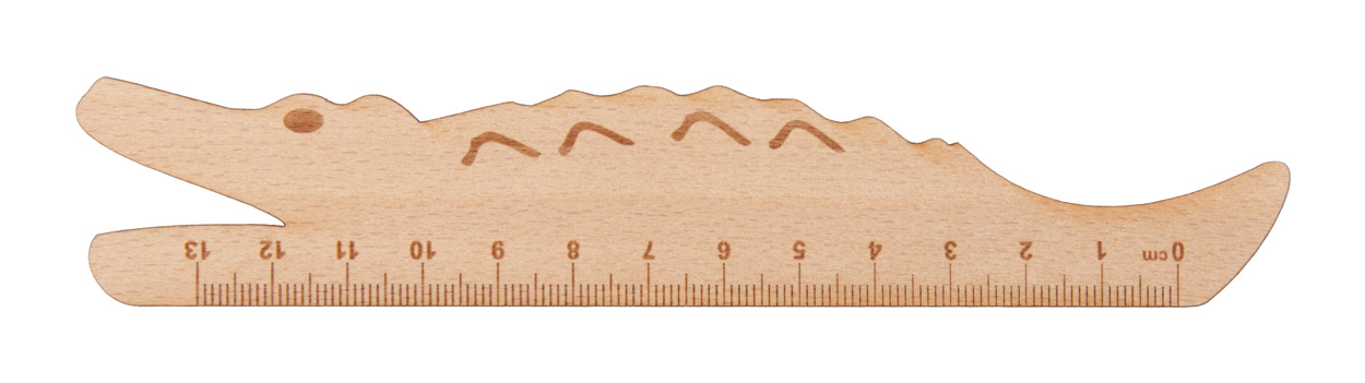 Looney wooden ruler