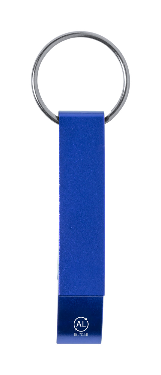 Mixe přívěšek na klíče s otvírákem modrá