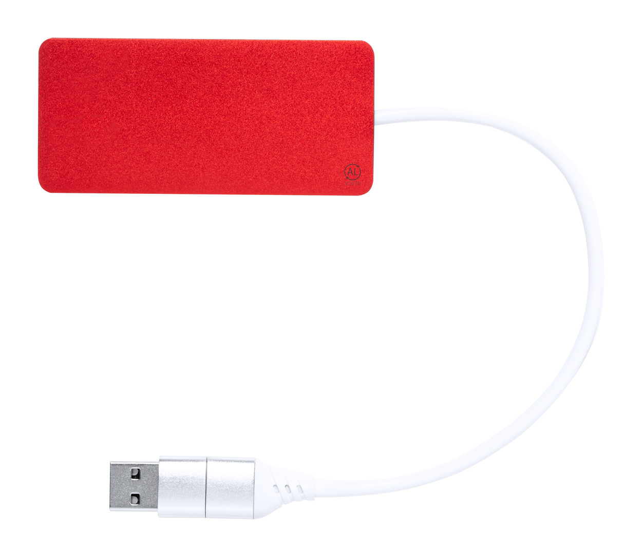 Kalat USB hub červená