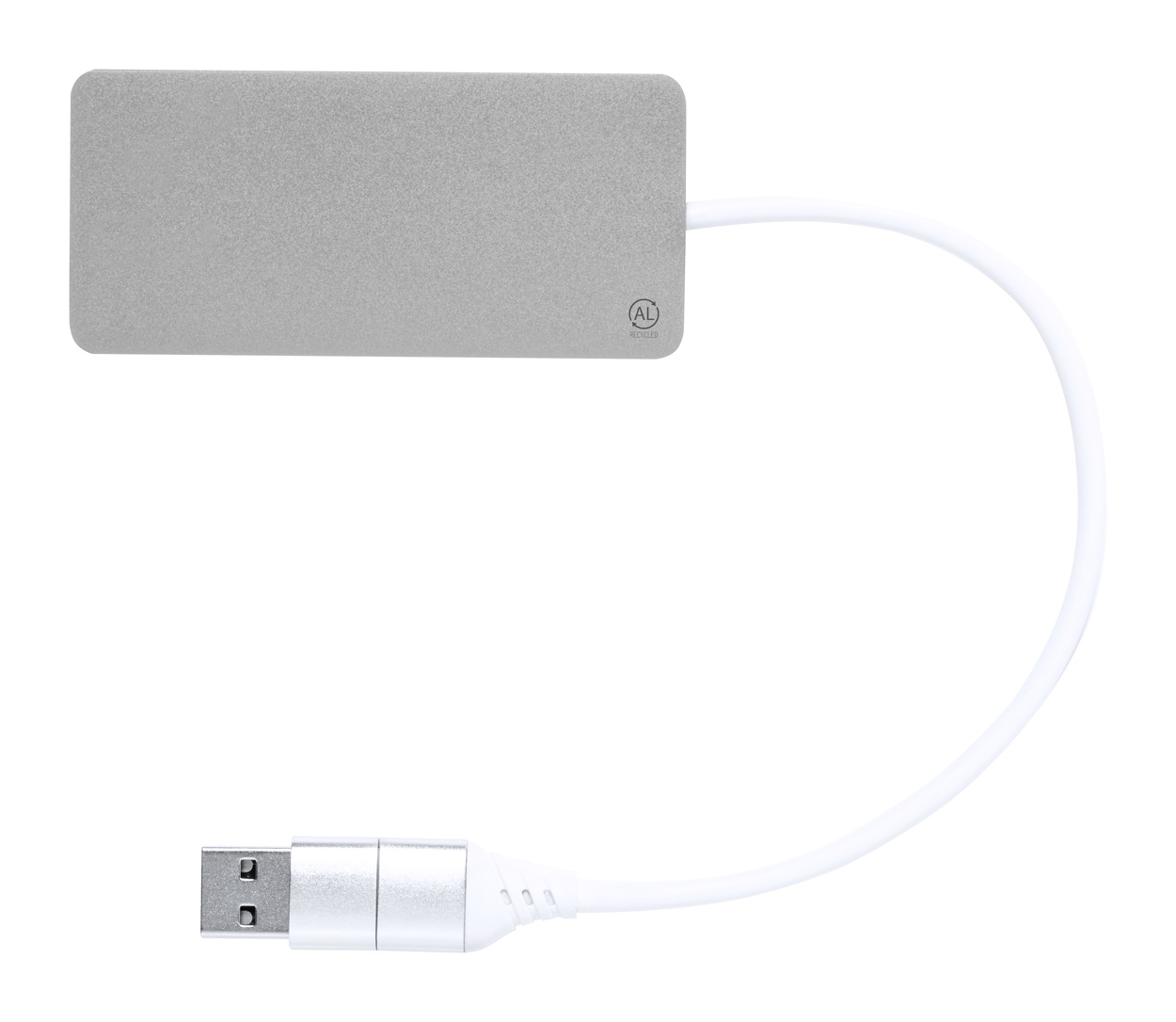 Kalat USB hub stříbrná