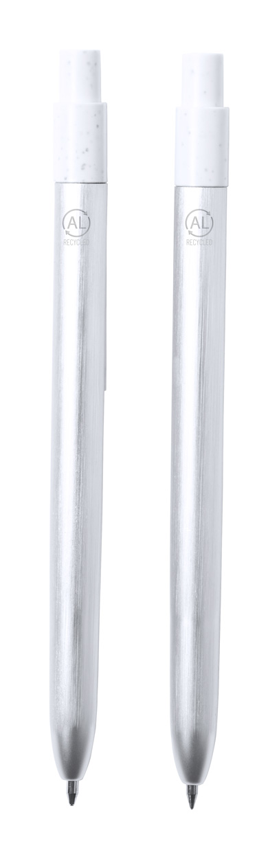 Harzur kovové kuličkové pero stříbrná