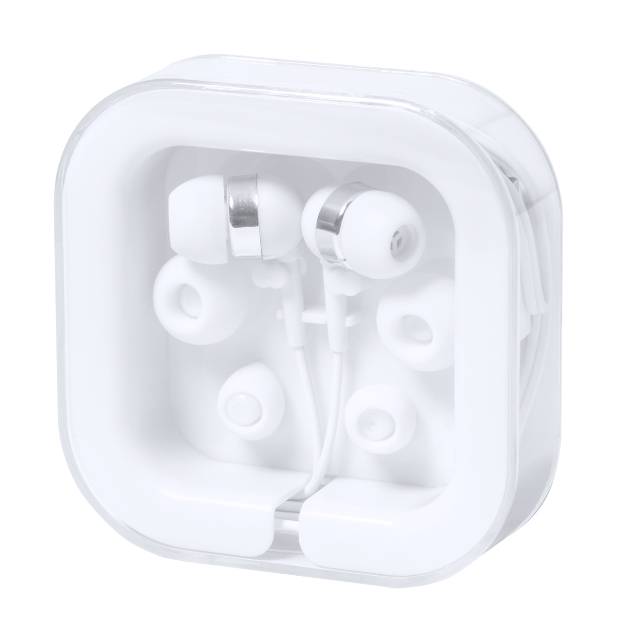Trubus USB-C sluchátka do uší bílá
