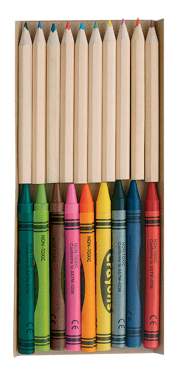 Aladin pencil and crayon set