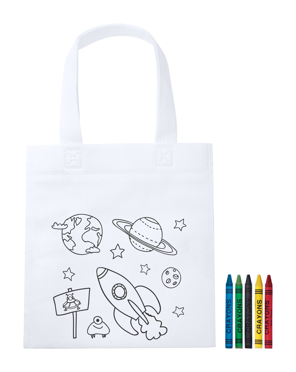 Mosby colouring shopping bag