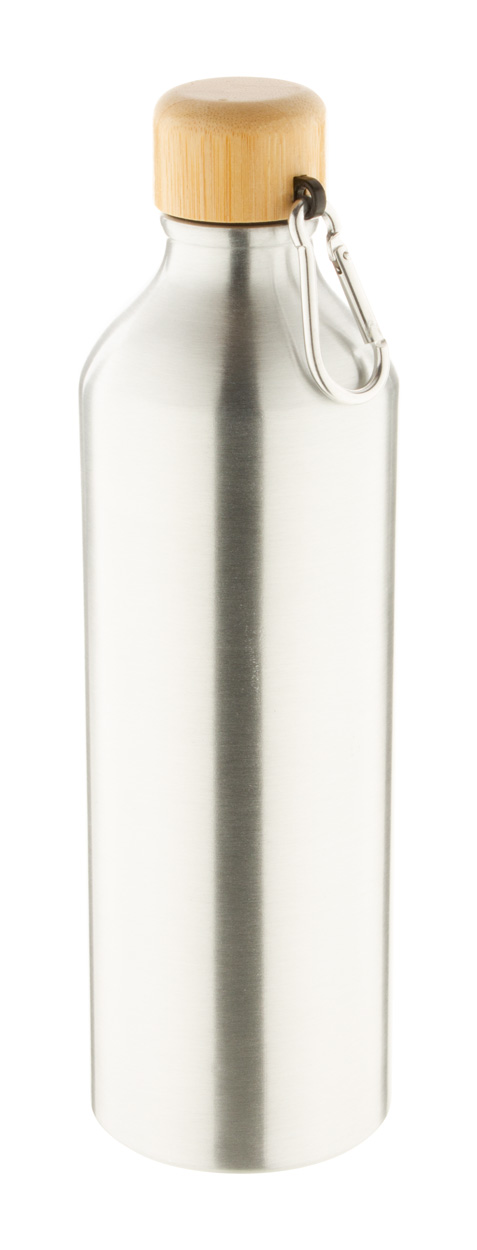 Monbo XL sportovní láhev stříbrná
