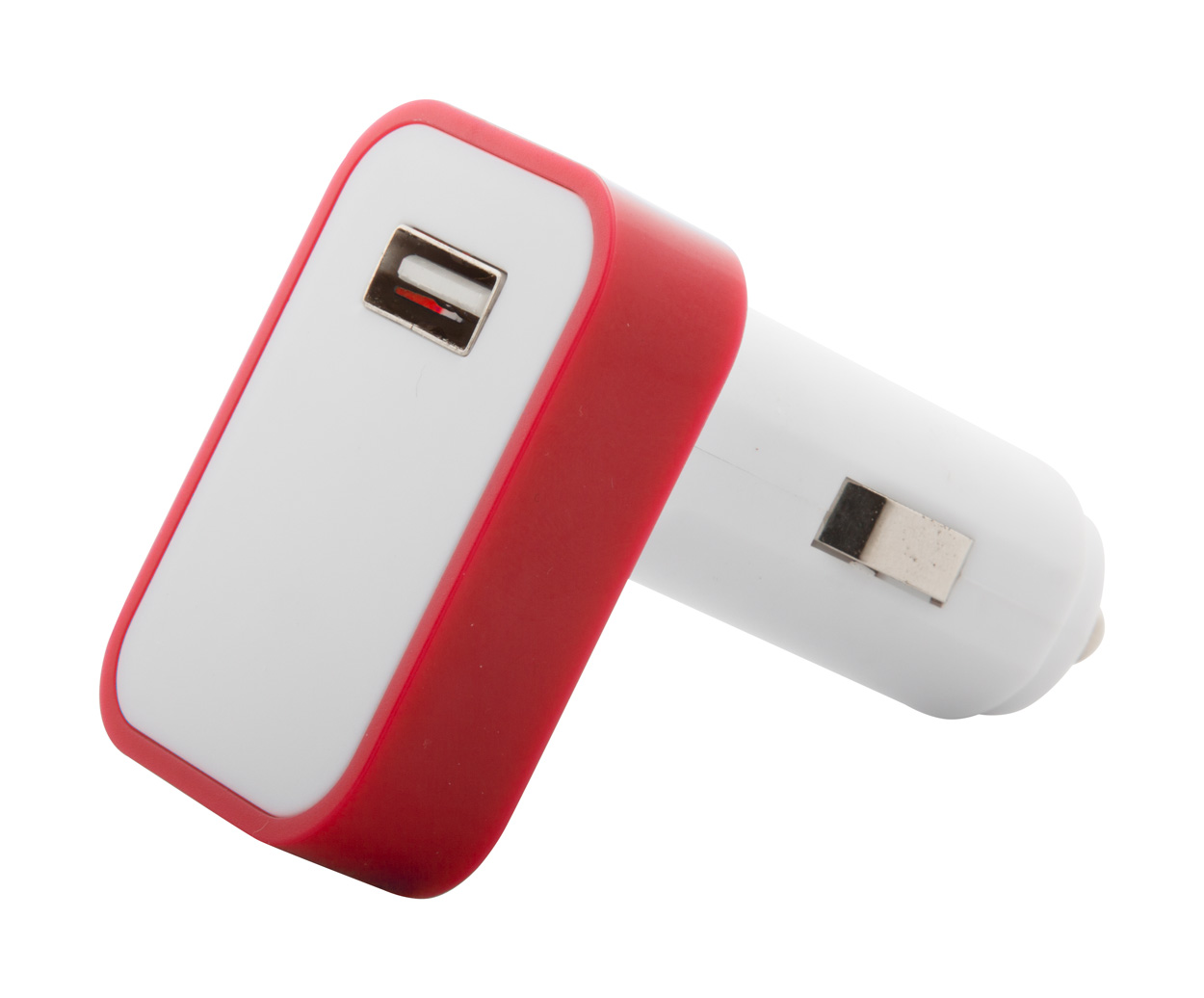 Waze USB nabíječka do auta červená